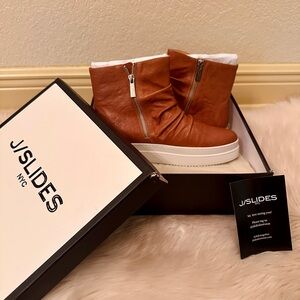 J/SLIDES Tina Hightop Platform Shoe